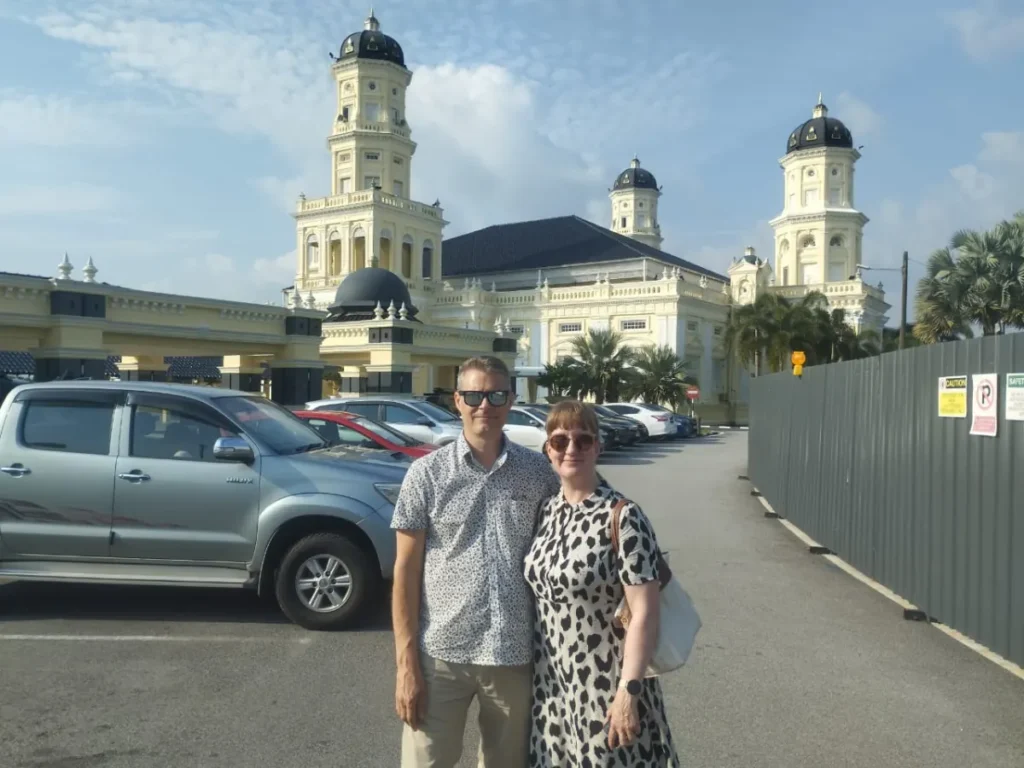 Previous guests at Sultan Abu Bakar State Mosque in Johor Bahru